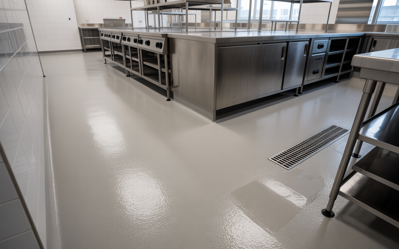 Commercial Kitchen White